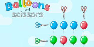 Balloons and scissors thumbnail