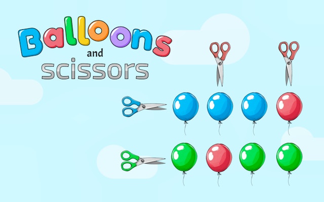 Balloons And Scissors