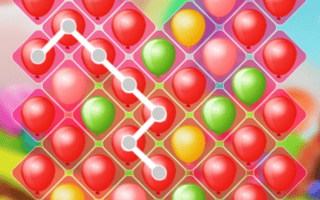 Balloons Path Swipe game cover
