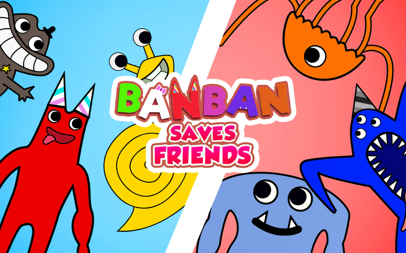 Banban Saves Friends — free online action game on Glaze Games