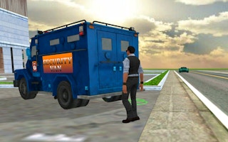 Bank Cash Transit 3d Security Van Simulator 2018