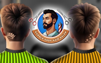 Barber Shop Hair Salon Sim game