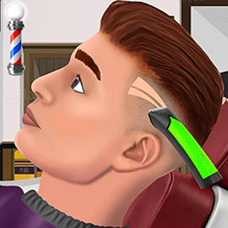 Barber Shop Hair Salon Sim game thumbnail