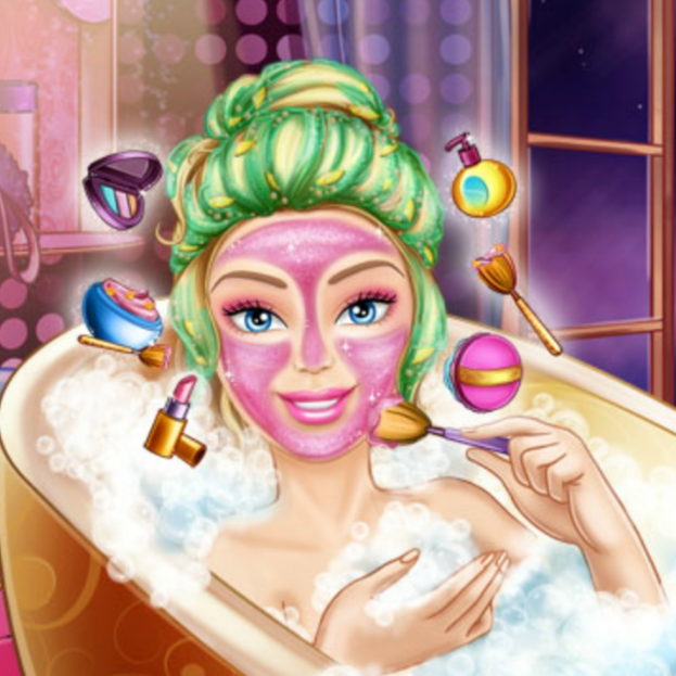 Barbie Beauty Bath - Jogue Online em SilverGames 🕹