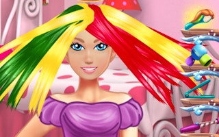 Barbie Fashion Hair Saloon game cover