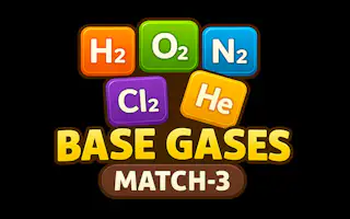 Match-3 des gaz fondamentaux