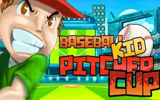 Baseball Kid Pitcher Cup game cover