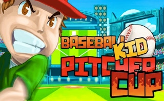 Baseball Kid Pitcher Cup game cover