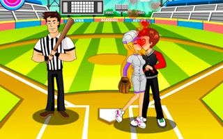 Baseball Kissing game cover