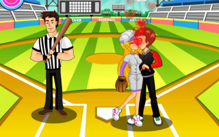 Baseball Kissing game cover