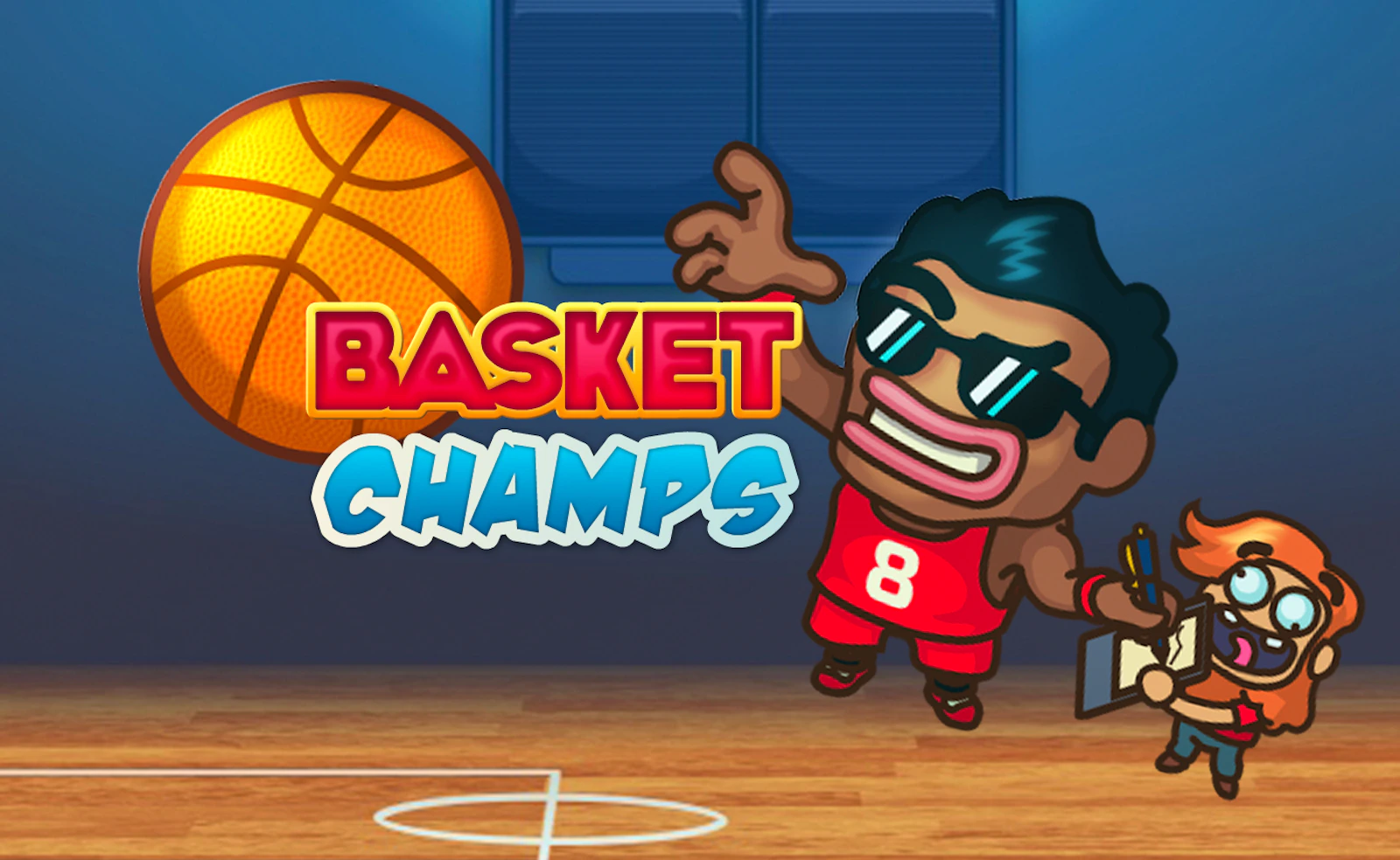 Basket Champs — free online sports game on Glaze Games