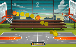 Basketball Machine Gun game cover
