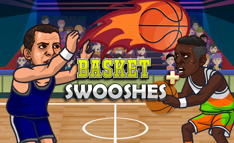 Basketball Swooshes game artwork