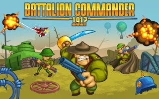 Battalion Commander 1917 game cover