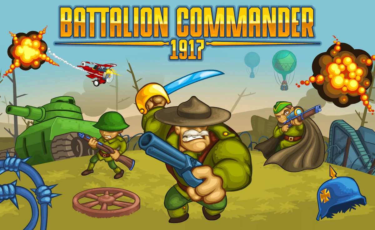 Play Battalion Commander 1917 — free online Shooter game