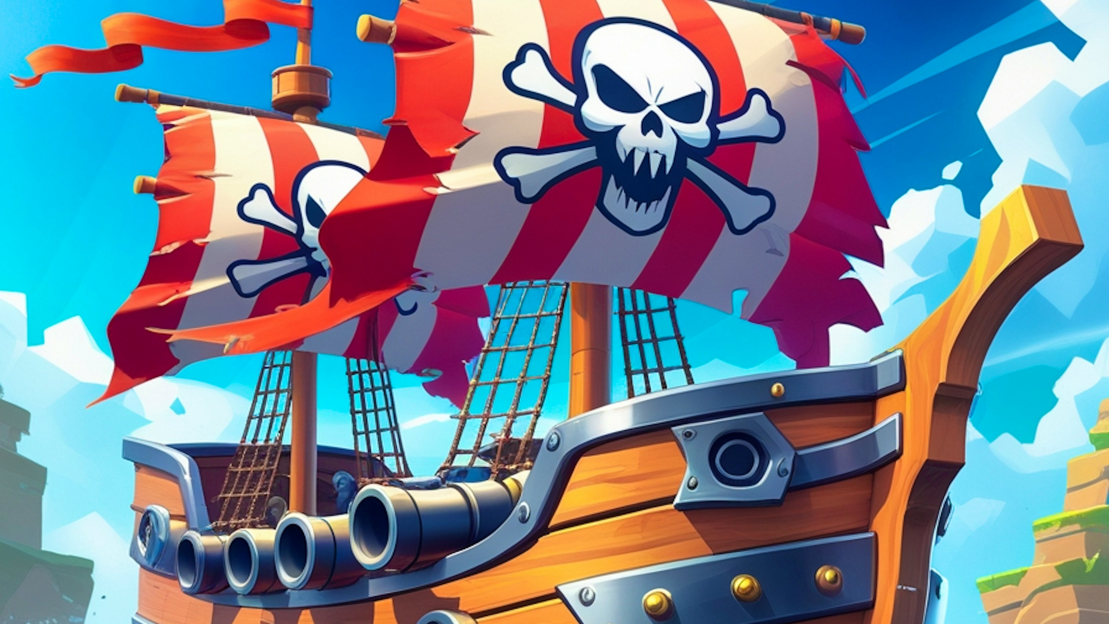 Battle of Pirate Caribbean Battle