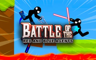 Battle of the Red and Blue Agents