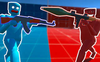 Battle of the Soldiers Red vs Blue