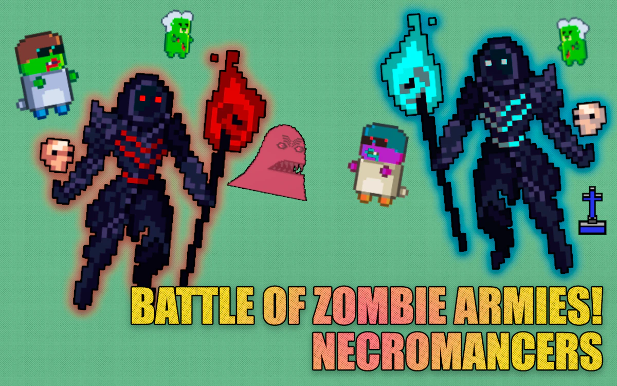 Play Battle of Zombie Armies! Necromancers — free online Zombie game