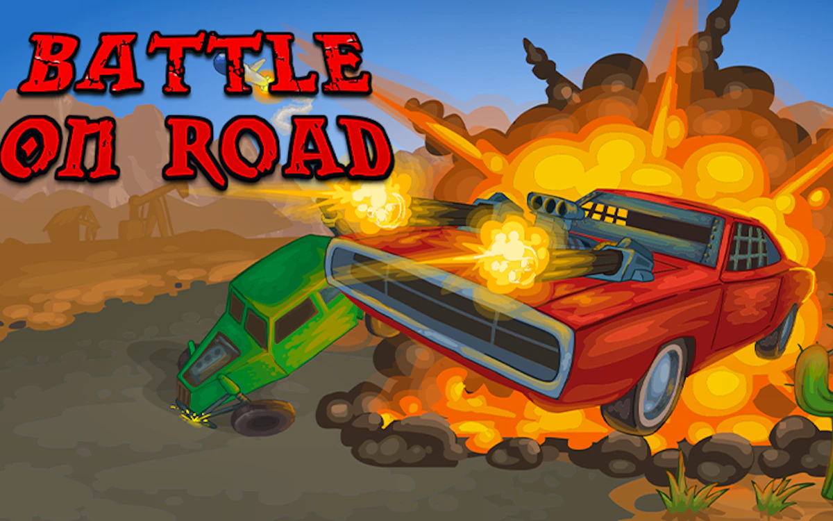 Play Battle on road — free online Action game