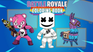 Battle Royale Coloring Book game cover