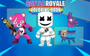 Battle Royale Coloring Book