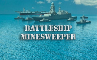 Battleship Minesweeper game cover