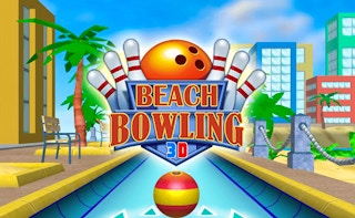 Beach Bowling 3d game cover