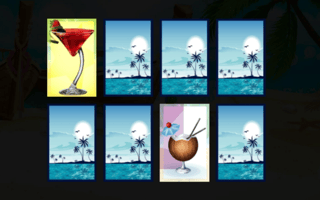 Beach Cocktails Memory game cover