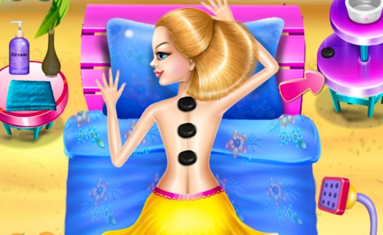 Beach Day Spa Care Play Now on GamePix