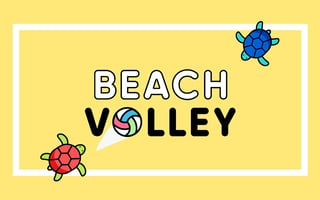 Beach Volley game cover