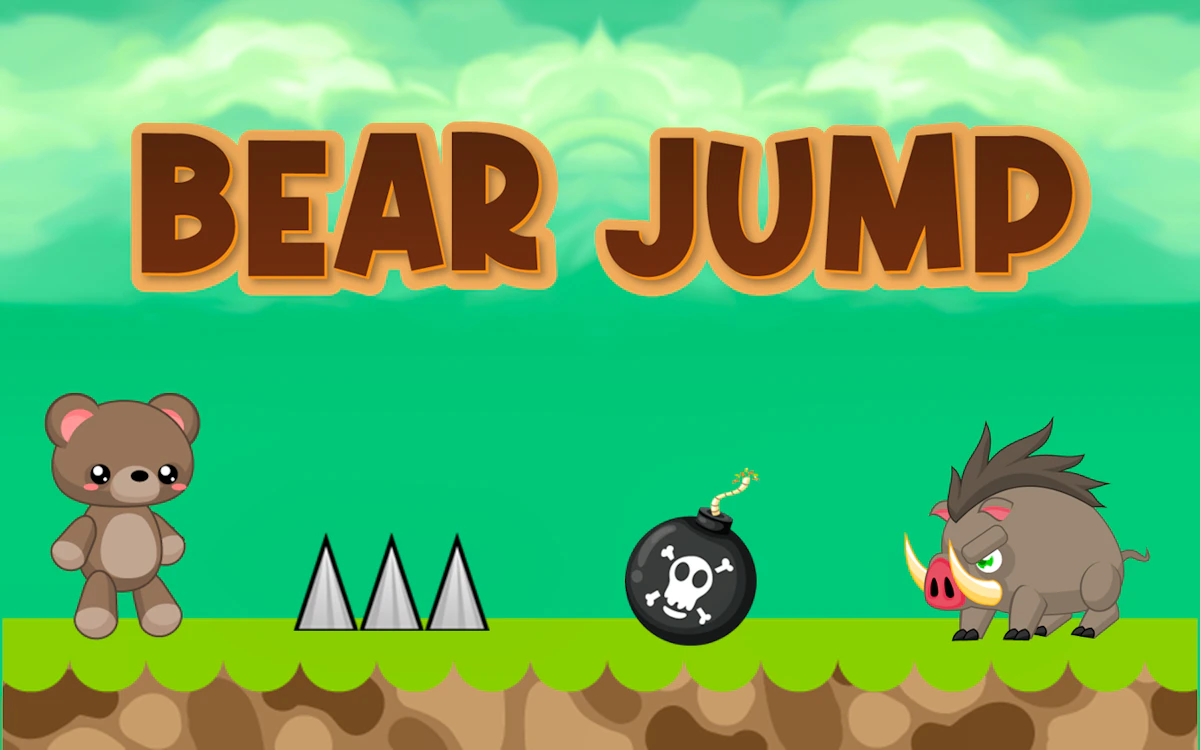 Play Bear Jump — free online Jumping game
