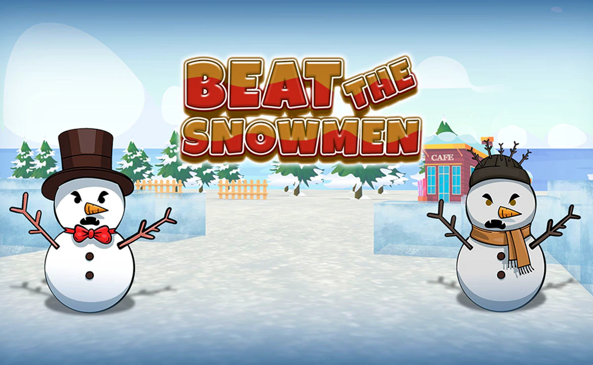 Play Beat the Snowmen 3D — free online Monster game