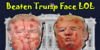Beaten Trump Face LOL thumbnail