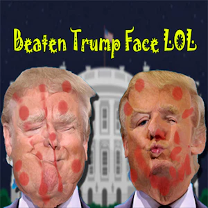 Beaten Trump Face LOL Thumbnail