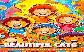 Beautiful Cats Coloring Book