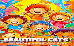 Beautiful Cats Coloring Book