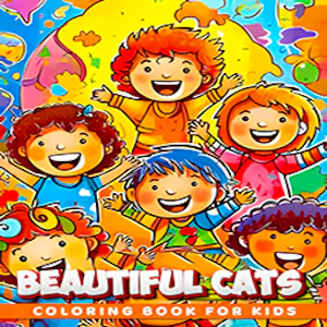 Beautiful Cats Coloring Book Thumbnail