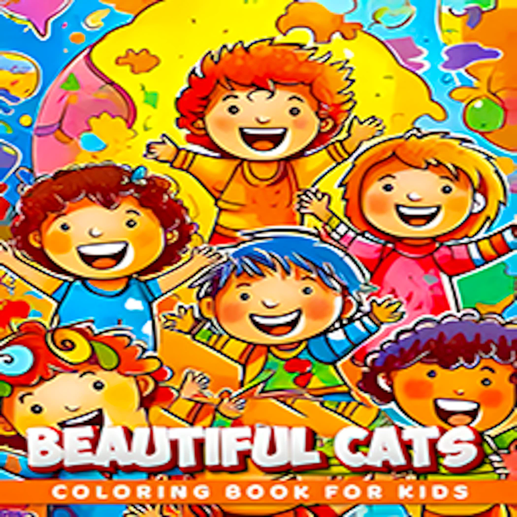 Beautiful Cats Coloring Book