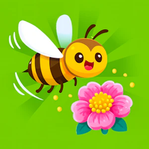 Bee and Flower Thumbnail