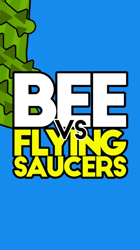 Bee vs Flying Saucers