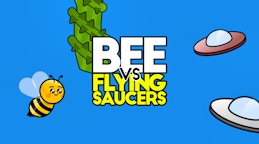 Bee vs Flying Saucers