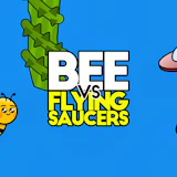 Bee vs Flying Saucers