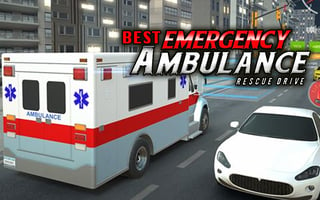 Best Emergency Ambulance Rescue Drive Sim game cover