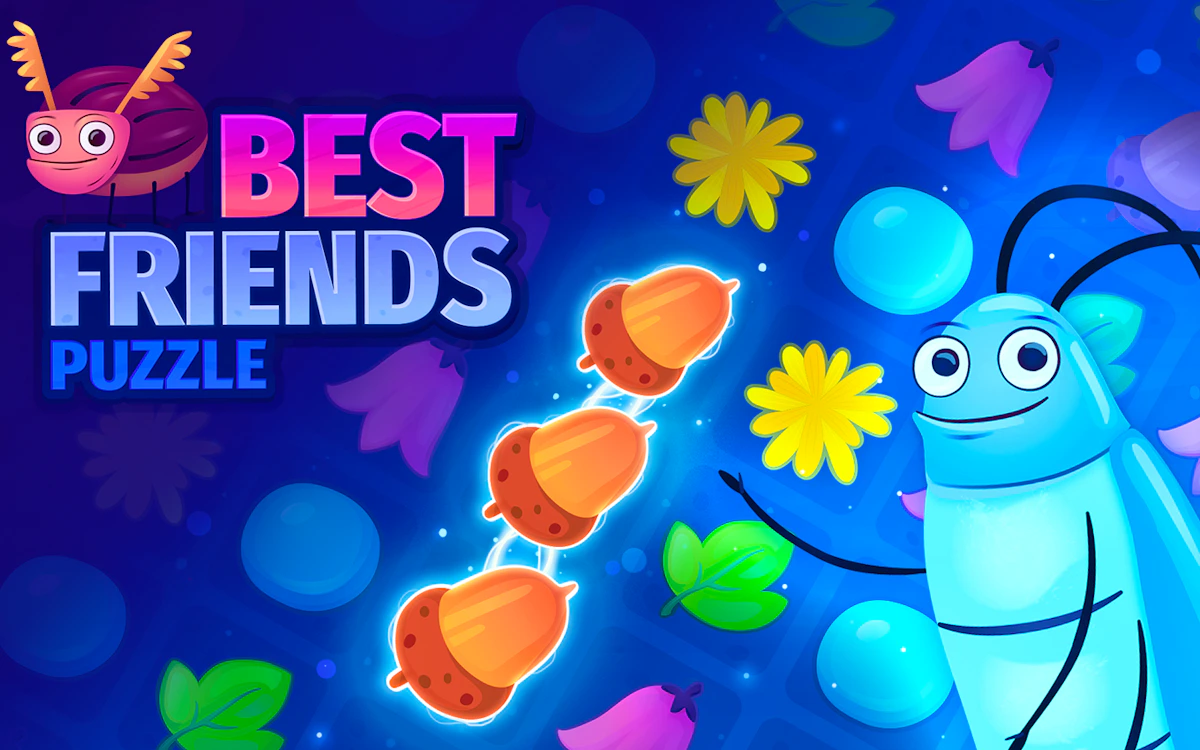 Play Best Friends Puzzle — free online Match 3 game