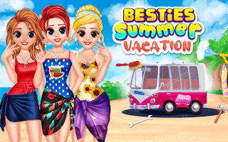 Besties Summer Vacation game cover