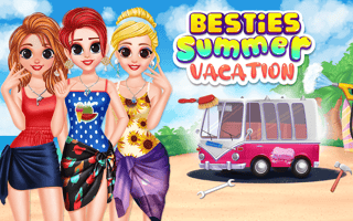 Besties Summer Vacation game cover