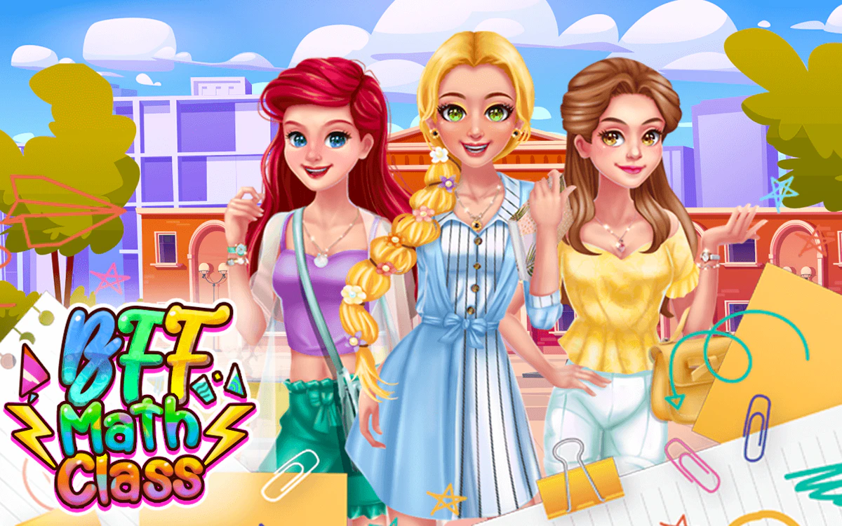 Play BFF Math Class — free online Kids game