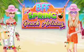 Bff Spring Beach Holiday game cover