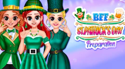 圣帕特里克节 BFF 准备 (BFF St Patrick's Day Preparation)